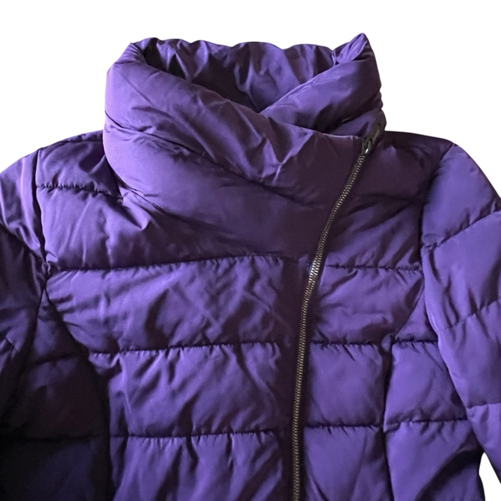 DKNY 3/4 Length Lightweight Puffer Parka Coat size XS - Picture 3 of 12